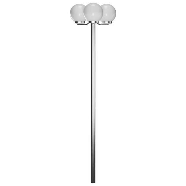 Garden Lamp Post 3 Lamps 220 Cm Vidaxl