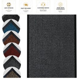 Versatile 40x60cm Heavy Duty Non-slip Door Mat - Perfect For Any