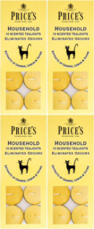 40x Price's Household Pet Tealights Scented Candle - Eliminates