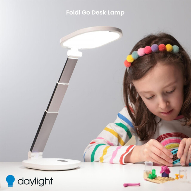 Led Rechargeable Desk Lamp Daylight Foldi Go Portable Light With