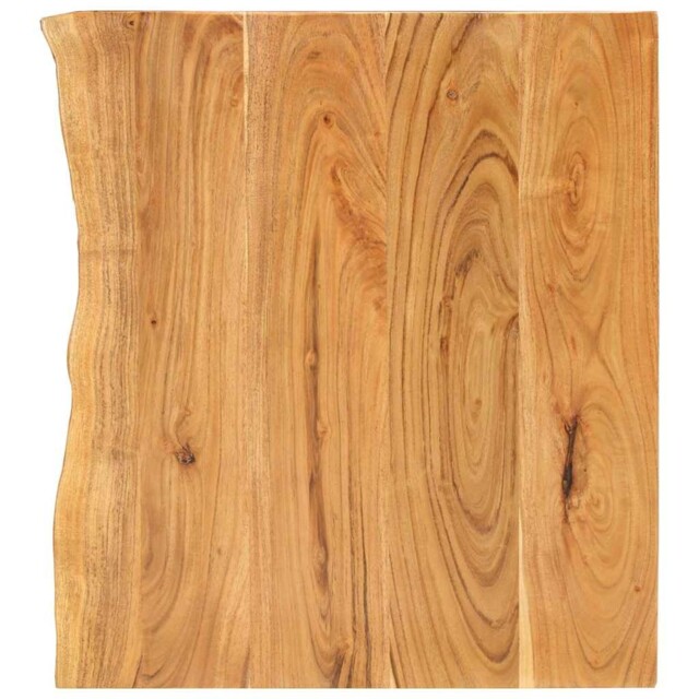 Solid Acacia Wood Bathroom Vanity Top Wooden Countertop Vidaxl