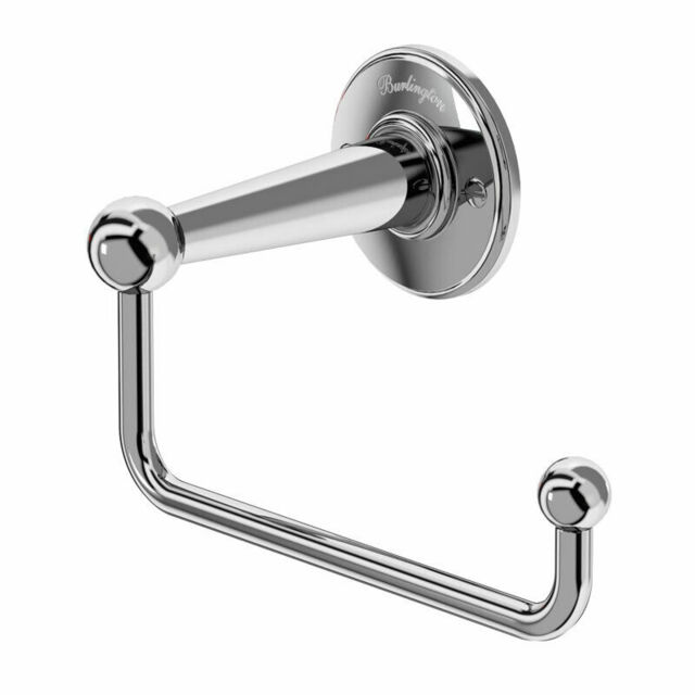 Burlington Chrome Tissue Toilet Roll Holder Without Cover A16 Chr