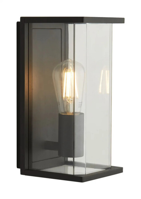 Outdoor Light Grey Picadilly Wall Ip44 Dark Searchlight 8208gy