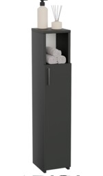 Comfortcove Slim Bathroom Cabinet, Tall Bathroom Cabinet, Freestanding
