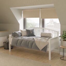 Madrid Wooden Day Bed Guest Bed Spare Room Single 3ft White Bedroom