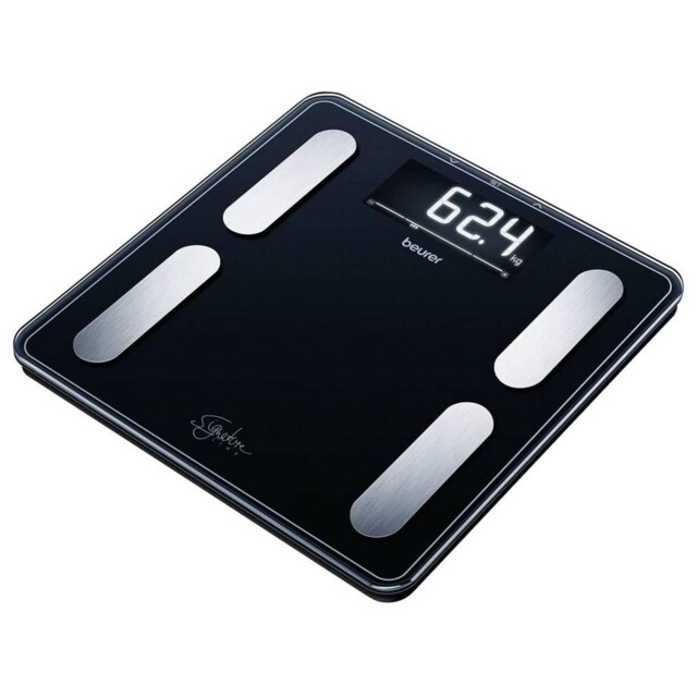 Beurer Bf400blk Signatureline Bathroom Scales Body Analysis 200kg