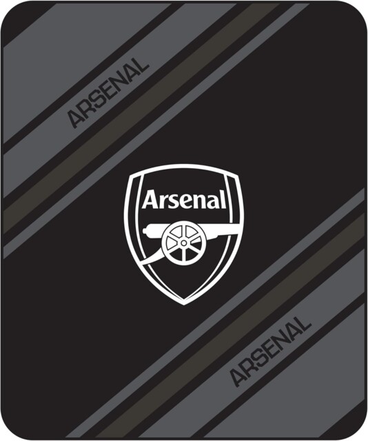 Arsenal Fleece Blanket Throw Dark Rays