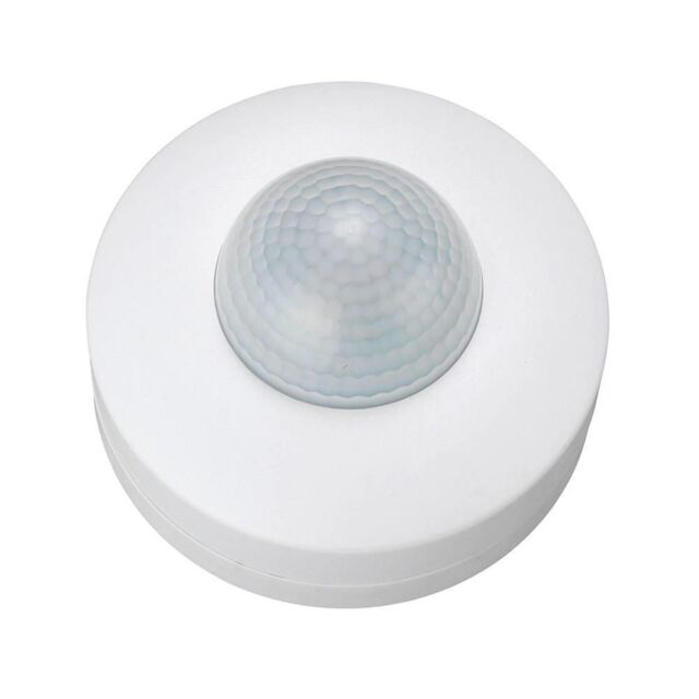 Litecraft Tyne White Surface Mounted Security 360° Pir With Three