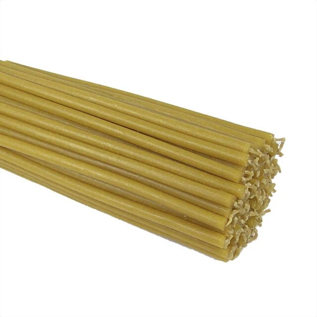 585g. (about 90 Pcs.) Beeswax Candles Premium Quality No.60 36263