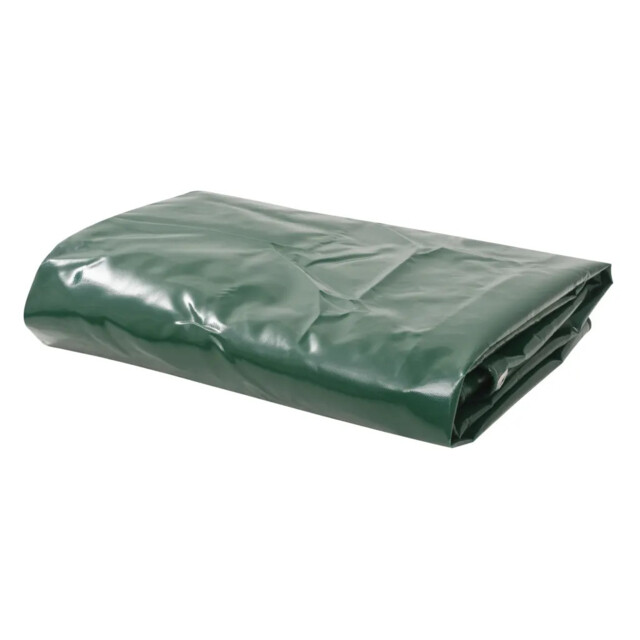 Tarpaulin 650g/m² 3x3m Green Water-resistant Camping Cover Ground