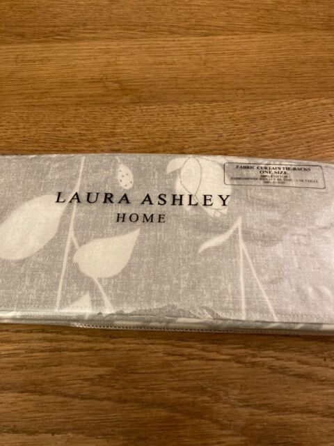 "1xpair Of Laura Ashley Dragonfly Garden "" Steel "" Curtain Tiebacks"
