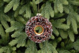 Christmas Tree Decorations Baubles Festive Ornaments Various Designs