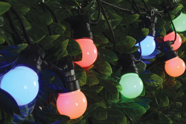 Lyyt 155.681 Led Multicolour 10 Light Linkable Festoon Outdoor Bbq