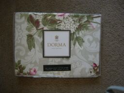 "Dorma ""antique Floral "" Standard Pillowcase-natural Bnip"