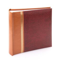 "Kenro Grace Classic Red Faux Leather Memo Photo Albums Sizes 6x4"" -"