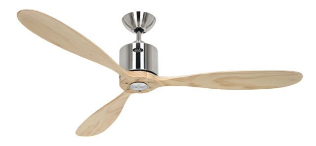 Dc Ceiling Fan With Remote Low Energy Fan Aeroplan Eco Chrome Walnut