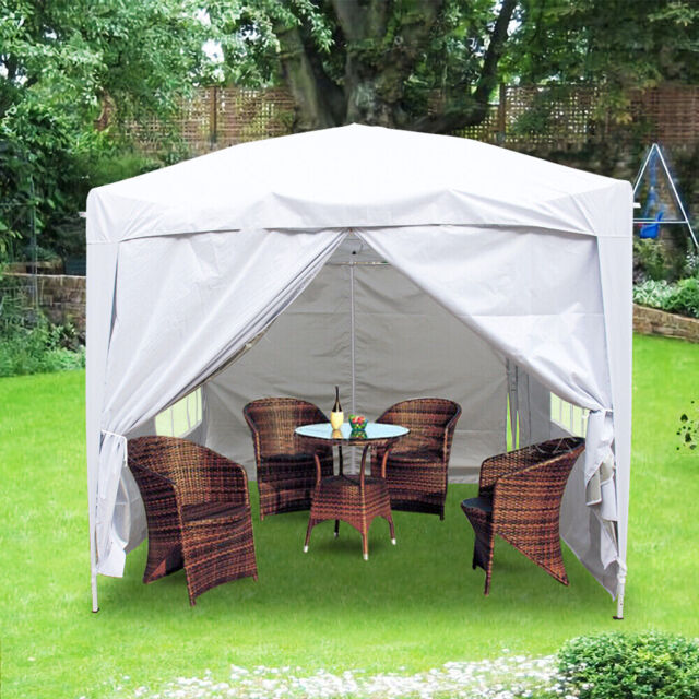 2x2m Garden Pop Up Gazebo Party Marquee Outdoor Tent With 4 Leg