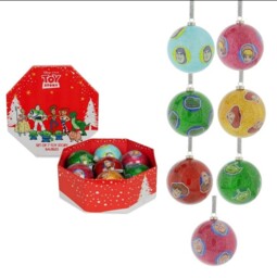 Disney Set Of 7 Toy Story Christmas Tree Baubles Brand Best Deal