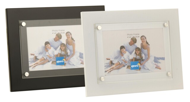 "Kenro Strata Collection Modern Photo Frame 7x5"" - White"