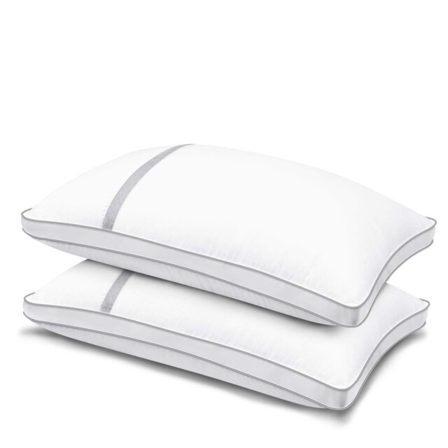Bedstory 2 Pack Hotel Quality Pillows, Down Standard (pack Of 2),