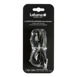 Lfm2322 Elastic Laces Ideal For Rsx And Rsxa - Black (set Of 4)