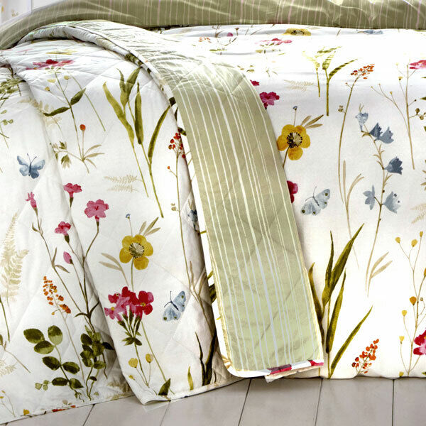 Dreams & Drapes Spring Glade Floral Quilted Bedspread, Multi, 195 X