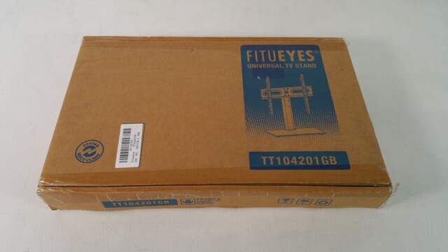 Fitueyes Tt104201gb Universal Tv Stand For 27-55 Inch Tv