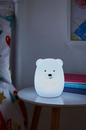 Litecraft Glow Bear Table Lamp Led Children's Night Light - Colour