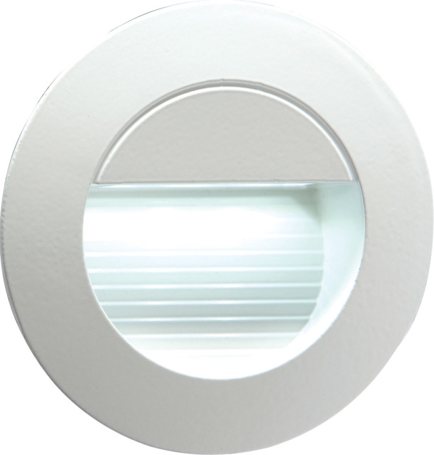 230v Ip54 Recessed Round Indoor/outdoor Led Guide/stair/wall Light