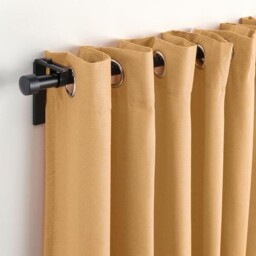 Pair Of Ikea Moalina Curtains, Yellow, 145 X 300 Cm - 004.910.60