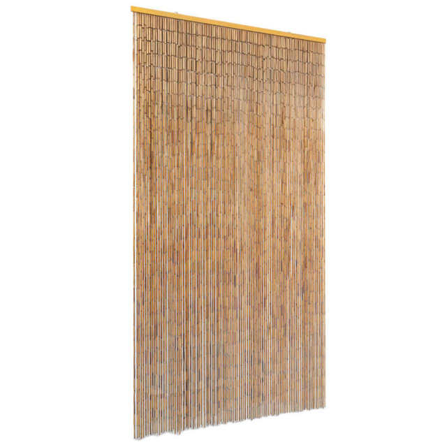 Insect Door Curtain Bamboo 90x200cm Elegant Fly Screen Multi Patterns