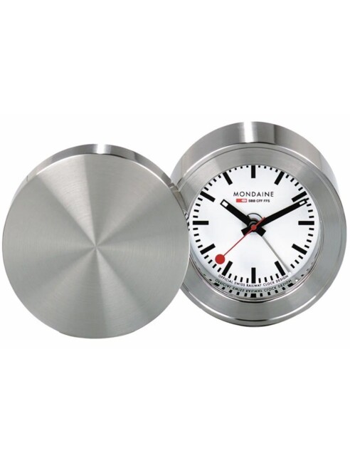 Mondaine Msm.64410 Analog Travel Alarm Clock 50mm