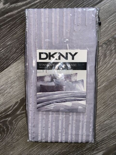 Dkny Pillowcase Grey Packed Standard Pillowcase