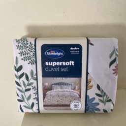 Silentnight Supersoft Double Duvet Set Ada Floral 200x200cm