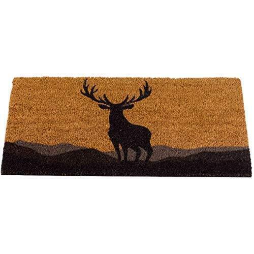 Heavy Duty Coir Mat Natural Insert Rubber Frame Door Mat Indoor