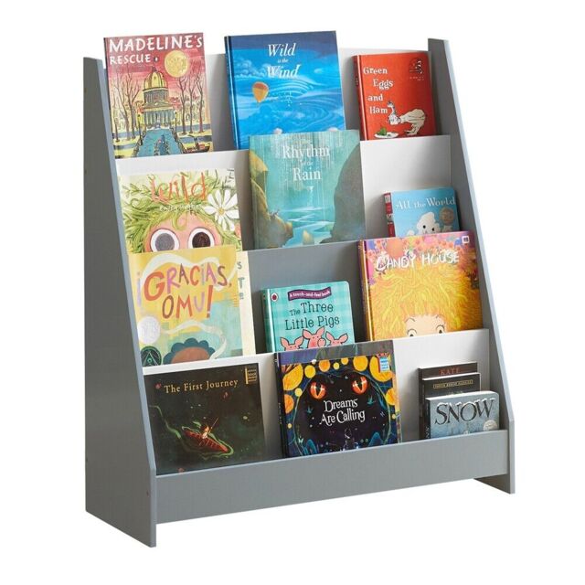 Sobuy Children Kids Bookcase Book Shelf Shelf Rack Organizer