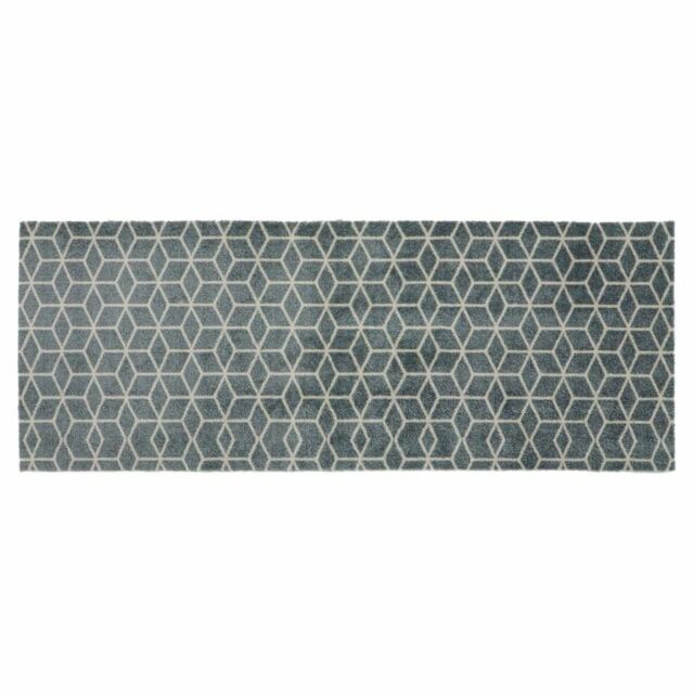 Highly Absorbant Jvl 3d Cube Print Mega Door Mat Non Slip Indoor