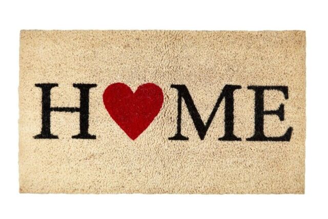 Groundsman Coir Outdoor Indoor Non-slip Door Floor Mat - 40cm X 70cm -