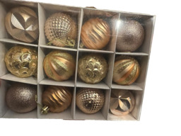 Christmas Tree Pendants Decorative Hanging Baubles Balls Set -12