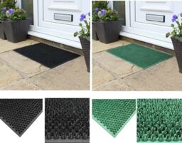 Out Door Mat Condor Rubber Astro Turf Look Grass Scraper Entrance