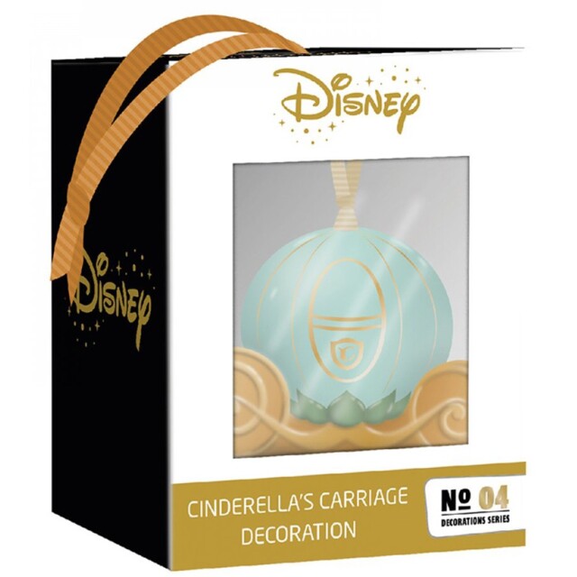 Disney Hanging Ornament Bauble Decoration Cinderella Carriage Licensed