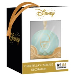 Disney Hanging Ornament Bauble Decoration Cinderella Carriage Licensed