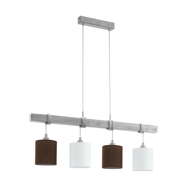 Vintage Rustic Wooden Chandelier 4 Lights Gl0491