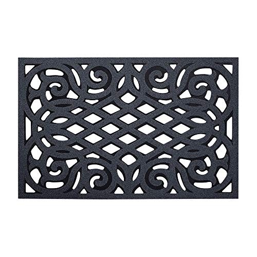 Heavy Duty Rubber Door Mat Non Slip Outdoor Entrance Step Barrier