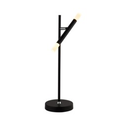 Black Metal Base And Acrylic Diffuser Led Living Room Bedside Table