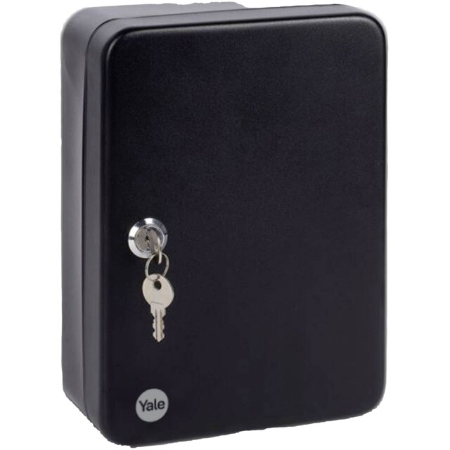 Yale Key Cabinet 20 Hooks Black, Keep Keys Organised
