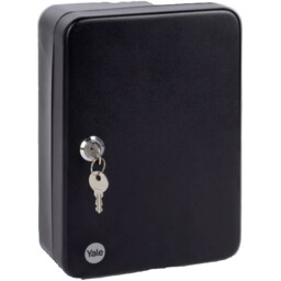 Yale Key Cabinet 20 Hooks Black, Keep Keys Organised