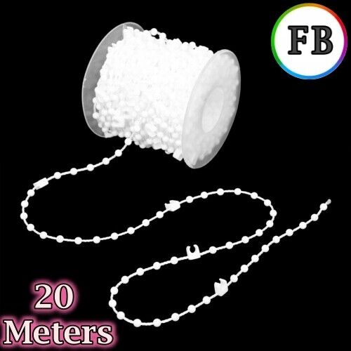 Vertical Blind Bottom Chain Spares/parts 20metres Of Top Quality 89mm