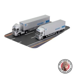 Tomytec Truck Trailer Collection Sagawa Express 2-piece Set 334545