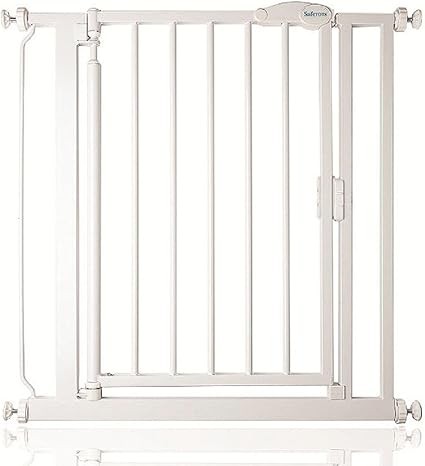 Safetots Pressure Fit Self Closing Stair Gate, Narrow, 68.5cm - 75cm,